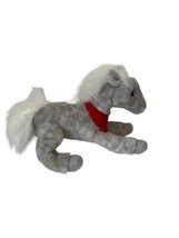 2013 Shamrock Plush Legendary Wells Fargo Pony Stuffed Animal Gray W/ Tags - £11.38 GBP