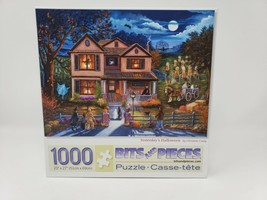 Bits and Pieces 1000 Pc Jigsaw Puzzle - Yesterday&#39;s Halloween - Made Once - $17.59