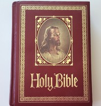 Family Holy Bible KJV Red Letter Reference Edition 1971 Regency Publishing READ - £10.27 GBP