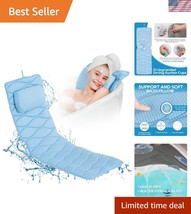 Luxurious Bath Pillow with 21 Non-Slip Suction Cups - Soft 5D Air Mesh S... - $41.50