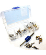 39PCS AC Valve Core R12 R134a Refrigeration Tire Valve Stem Cores Remove... - $21.78 CAD