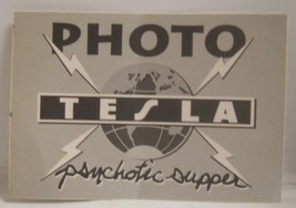 TESLA - VINTAGE ORIGINAL CONCERT TOUR CLOTH BACKSTAGE PASS ***LAST ONE*** - $10.00