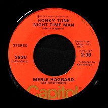 Merle Haggard - Things Aren&#39;t Funny Anymore / Honky Tonk Night Time Man [7&quot; 45] - £2.67 GBP