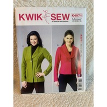 Kwik Sew Misses Jacket Sewing Pattern sz XS-XL K4071 - uncut - £11.11 GBP