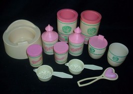Vintage Cabbage Patch Kids Baby Plastic Set Chair Cotton Power Rattle Sippy Cup - £18.98 GBP