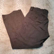 Eddie Bauer Vashon Fit Gray Straight Dress Pant Size 14 - £16.51 GBP