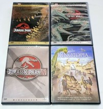 Jurassic Park, The Lost World, Jurassic Park 3 &amp; Dinotopia DVD Lot - Dinosaurs - £10.78 GBP
