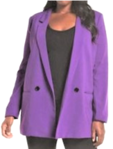 Blazer Mural Woman&#39;s Sz-2XL Purple - £31.35 GBP