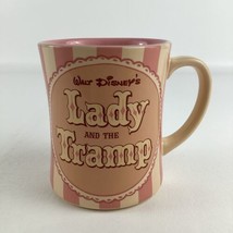 Walt Disney&#39;s Lady And The Tramp Jumbo Mug 25th Anniversary Disney Store - $39.55