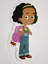 Cartoon Girl Wearing Backpack Super Cute Sticker Decal Embellishment Awe... - £1.77 GBP