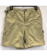 Magellan Sportswear Womens Size S Small Beige Nylon Cargo Shorts - $263.67 MXN
