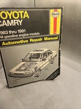 Haynes Repair Manual 1983-1991 Toyota Camry 92005 (1023) - $236.76 MXN