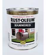 Rust Oleum 7210502 Hammered Metal Finish Gold Rush 1 Quart - $38.65