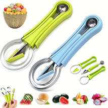 Premium 4in1 Stainless Steel Fruit Carving Tool Set - £11.95 GBP