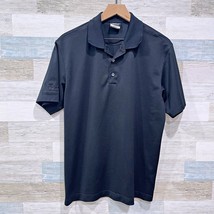 AFLAC Nike Dri Fit Golf Polo Shirt Black Short Sleeve Employee Mens Medium - £23.66 GBP