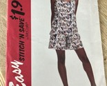 McCalls Pattern 7044 Tank Top Shorts Uncut Misses Sizes 14 16 18 20 Vint... - £11.94 GBP