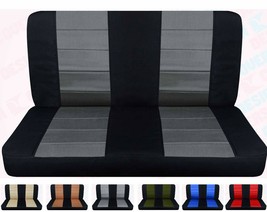 Car seat covers fits Jeep Comanche truck 1985-1989 Front Bench, No headrest - $74.44