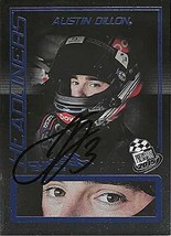 Autographed Austin Dillon 2015 Press Pass Cup Chase Edition Headliners Blue Para - $44.96