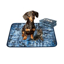 Qeils Washable Pee Pads for Dogs, 2 Pack Reusable Puppy Pads 36&quot;x41&quot; Super Absor - $21.57