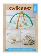 Kwik Sew Sewing Pattern 4359 10857 Baby Support Pillow Mat Toy Bag - $8.96
