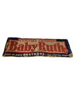VINTAGE Baby Ruth Curtiss Candies Matchbook Cover DEXTROSE energy sugar ... - £3.42 GBP