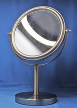 Vintage Vanity Mirror Bathroom Dresser Magnifying on one side Normal on other - £35.38 GBP