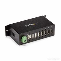 StarTech.com 7-Port USB 2.0 Hub - Metal Industrial USB-A Hub with ESD Protection - £110.66 GBP