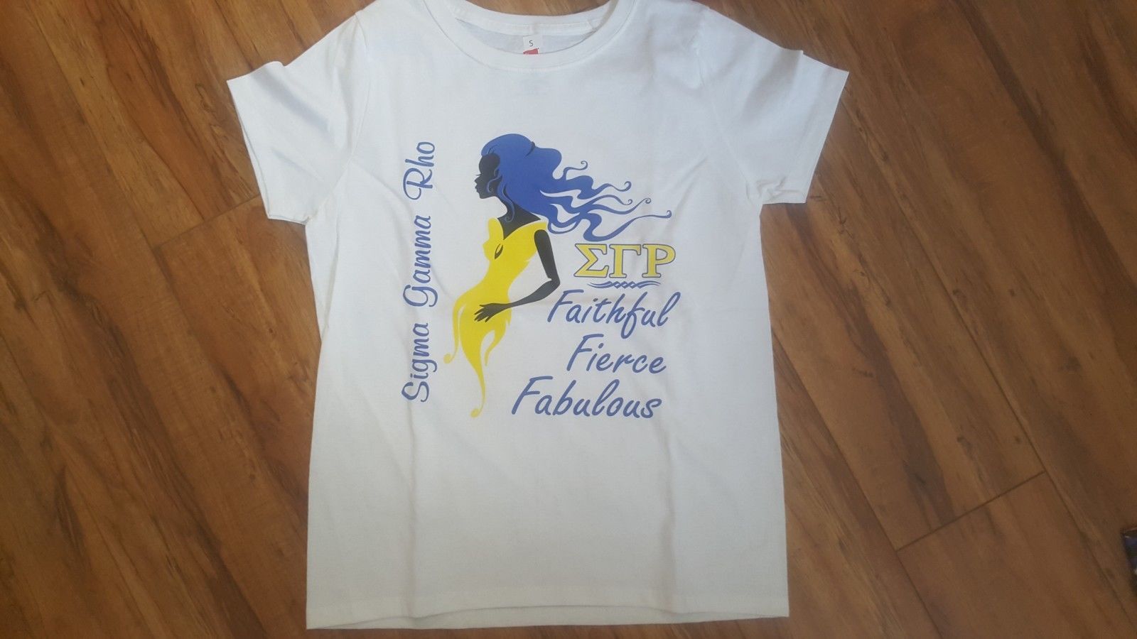 SIGMA GAMMA RHO SORORITY T-SHIRT Faithful Fierce Fabulous S-G-Rho Poodle... - $20.00