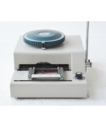 71 Characters Convex Embosser Manual PVC ID Credir Card Embossing Machine  - £147.39 GBP