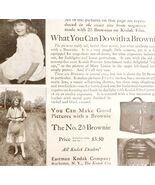 1921 Eastman Kodak 2A Brownie Camera Advertisement Film Photography HM2E - $35.02 CAD