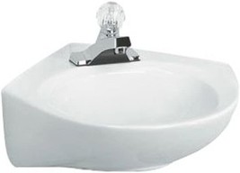 American Standard 0611.001.020 Cornice Wall-Hung Lavatory Sink, White, 1.25 Inch - £198.74 GBP