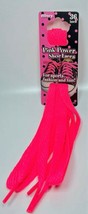 Allary Hot Colors Flat Athletic Laces, 36 in. 1Pair - PINK - £6.31 GBP