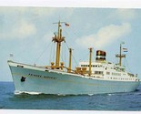 M V Prinses Margriet Postcard Holland America Lines 1969 - $11.88