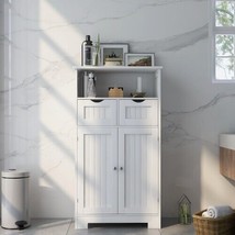 Bathroom Cabinet MDF - White - £81.23 GBP