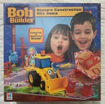 Bob the Builder Scoops Construction Site Game 2001 Milton Bradley Factory Sealed - $36.78