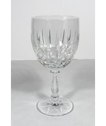 1 Vintage Schott Zweisel Doreen crystal Water Goblet Glass cut crystal s... - $44.51