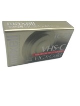 Maxell VHS-C Video Tape Cassette, 30 Minutes Premium High Grade HGC-Gold... - $7.91