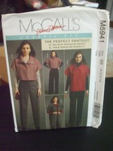 McCall's M5941 Misses Unlined Jacket in 3 Lengths & Pants Pattern - Size 8-14 - $7.54