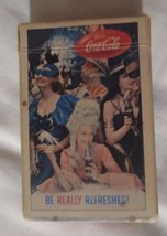 Coca-Cola  MASQUERADE BE REALLY REFRESHED  Playing Cards 1960&#39;s - $16.34