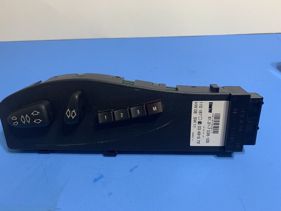 2004 - 2010 BMW X3 Z4 E83 FRONT LEFT DRIVER SIDE SEAT ADJUSTMENT CONTROL - $44.54