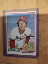 1978 Topps #58 - Bob Forsch, St. Louis Cardinals - £1.58 GBP
