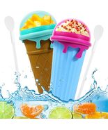 500ml Large Capacity Slushy Cup Summer Squeeze Homemade Juice Water Bott... - $35.00
