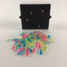 Lite Brite Mini Retro Toy Colorful Pegs Create Light Art Grid 2020 Hasbro TESTED - £13.87 GBP