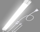 5000K Plug-In Led Tube Light Fixture, 18W Linkable Cabinet Light For Gar... - $54.99