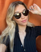 New PAUL SMITH 54mm Black Mirrored Women&#39;s Sunglasses XY676 - £63.38 GBP