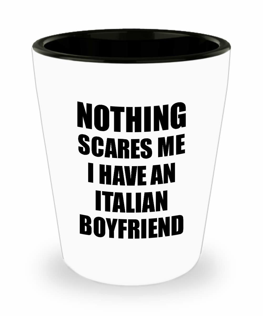 Italian Boyfriend Shot Glass Funny Valentine Gift For Gf My Girlfriend H... - $12.84