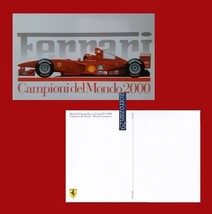2000 Ferrari F1 &amp; Michael Schumacher *Campioni Del Mondo* Tarjeta Oficial... - £23.54 GBP