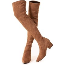 N.N.G Women Over the Knee Boots Thigh High Suede Comfort Pointed Toe Size 10 - £31.64 GBP