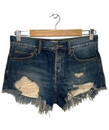 We The Free Shorts Womens 25 Byron Bay Cut Off Heavy Distressed Destroye... - $27.71