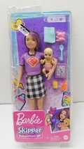 Mattel Barbie Skipper Babysitters Inc Brown/Purple Hair &amp; Blonde Baby - $29.59